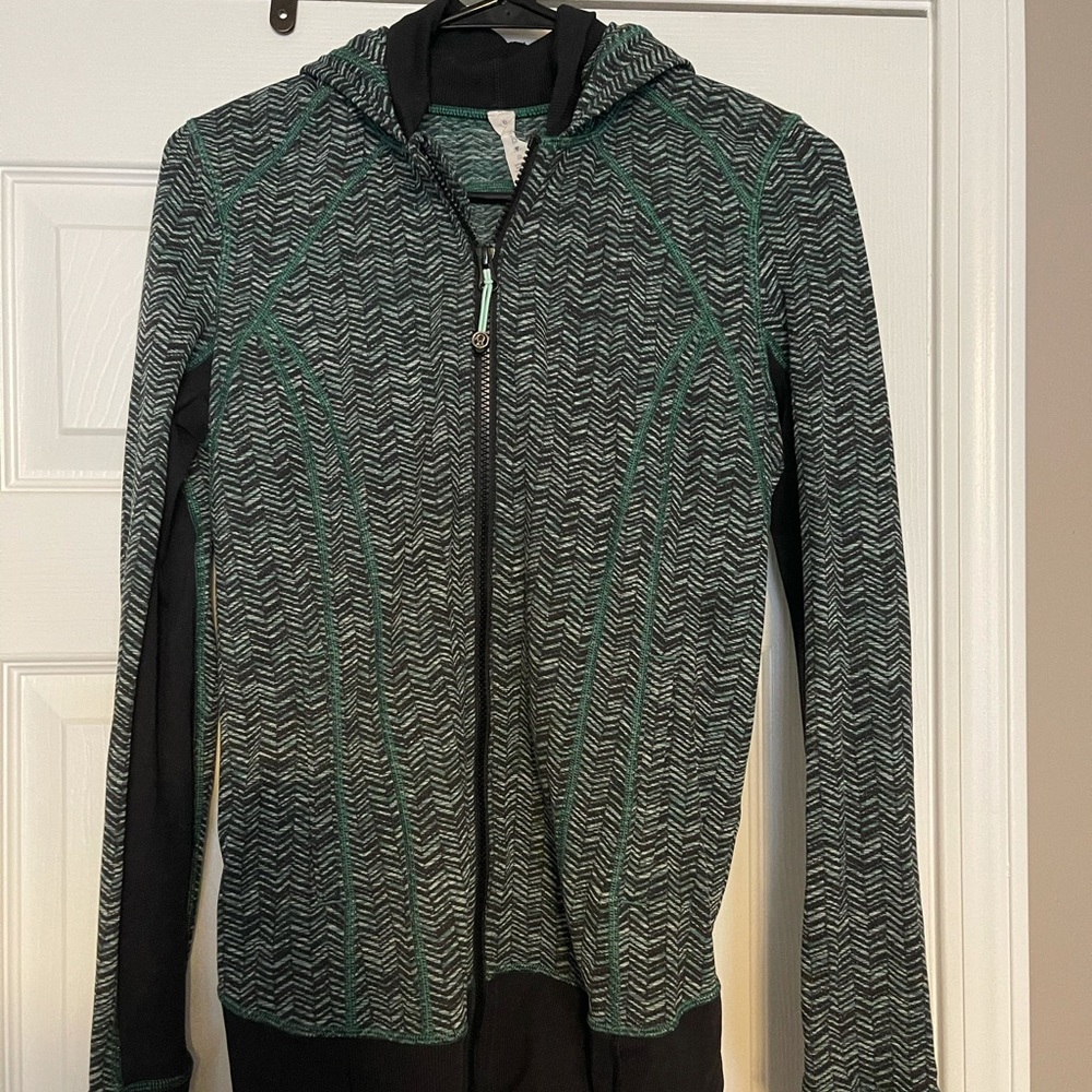 Like New 3/4 Length Lululemon Hooded Jacket
